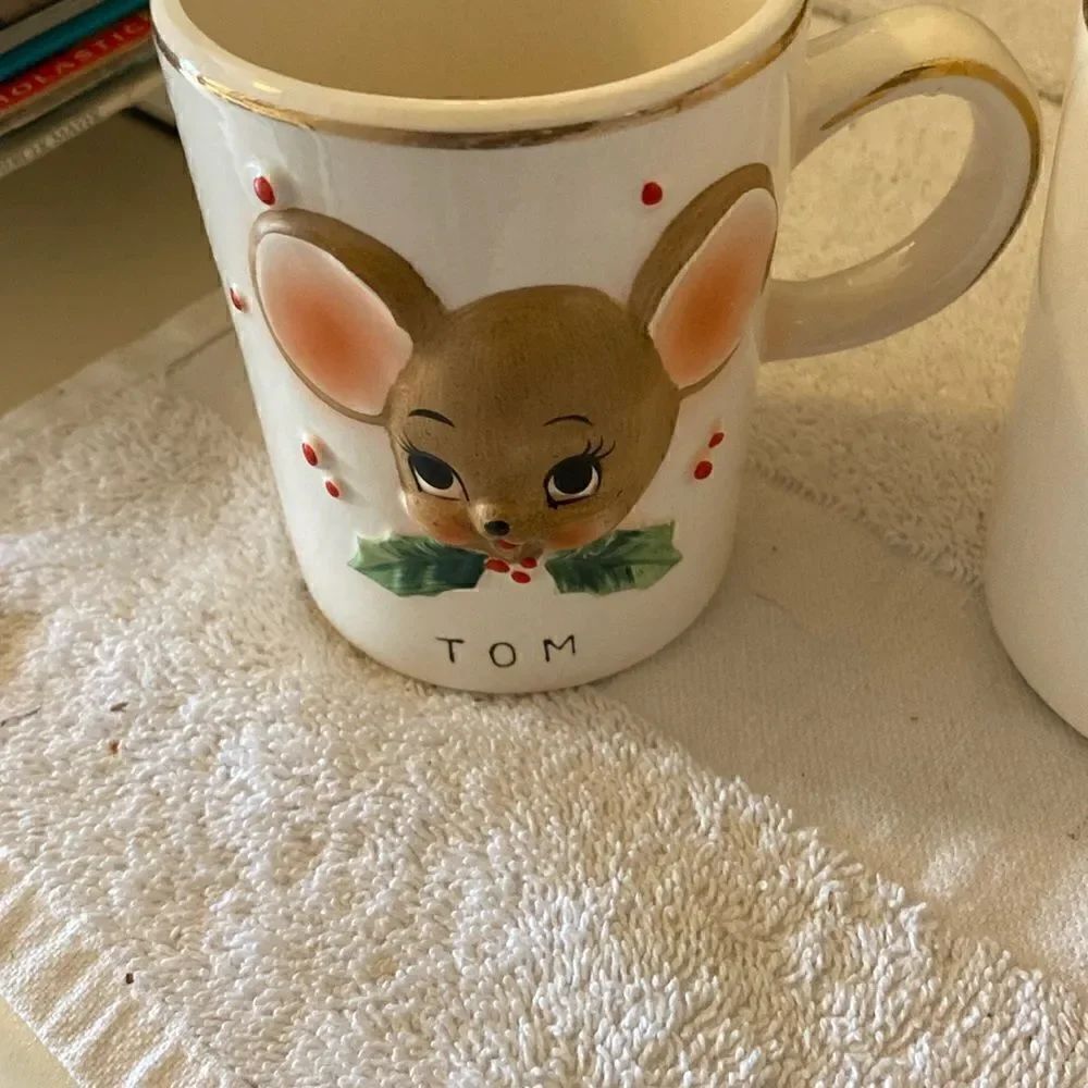 Vintage Tom & Jerry Coffee Mugs